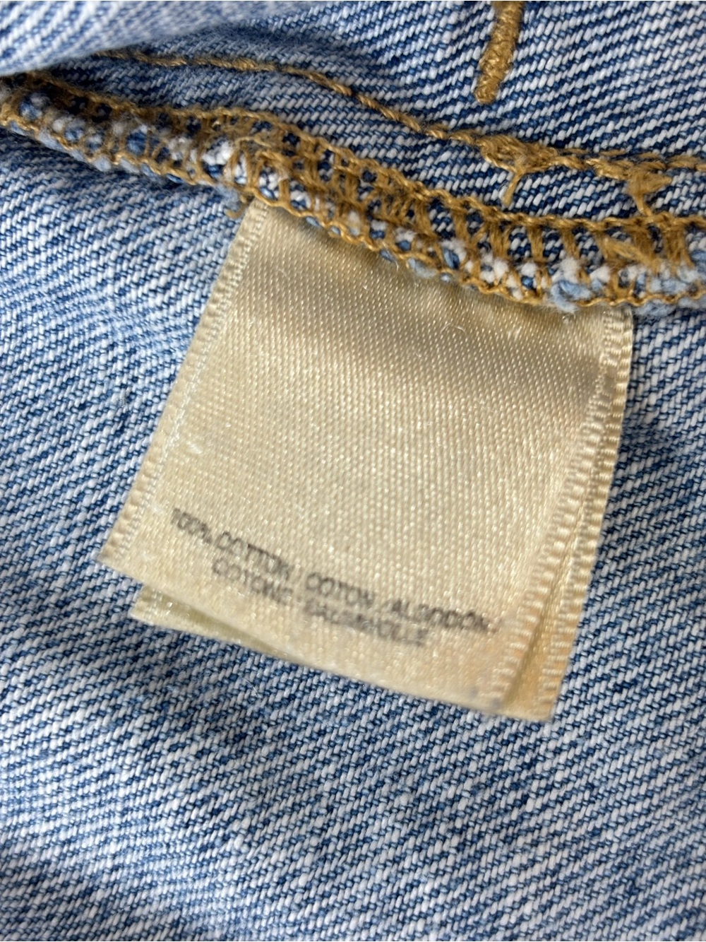 Pilcro and the Letterpress Anthropologie Light Wash Denim Jean Jacket Small - Picture 7 of 12